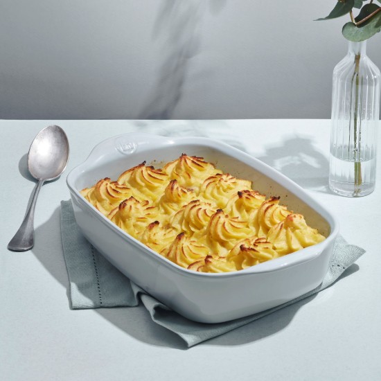Rectangular oven dish, ceramics, 42.5x28cm/4L, Ecume - Emile Henry