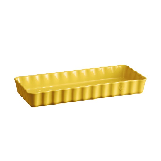 Emile Henry Giallo Teglia Per Crostata, Ceramica, 36X15 Cm/1,3 L, Provence Yellow - Emile