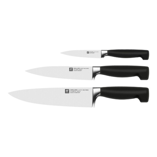 Knivsett, 4 deler, med integrert slipesystem "TWIN Four Star" - Zwilling
