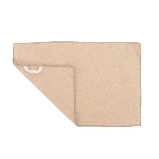 Set van 2 keukendoeken, microvezel, 40 x 60 cm,  "Essential", Sand - Tiseco