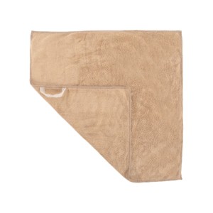 Set van 2 handdoeken, microvezel, 50 x 50 cm, "Essential", Sand - Tiseco