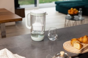 Filtering carafe, 60th Anniversary Edition, made from glass, 2.5 L, Maxtra PRO (lightgreen) - BRITA