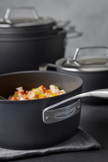 Cacerola antiadherente, 18 cm/2 l "Alu Pro", aluminio - Demeyere