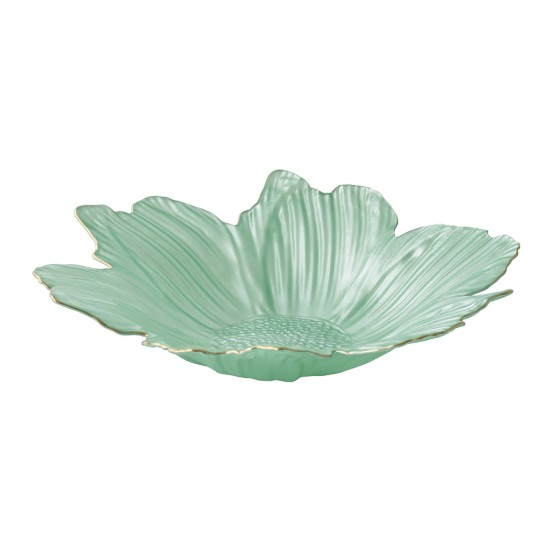 Tigela em formato de flor, feita de vidro, 30 cm, "Spring Glass" - Easy Life