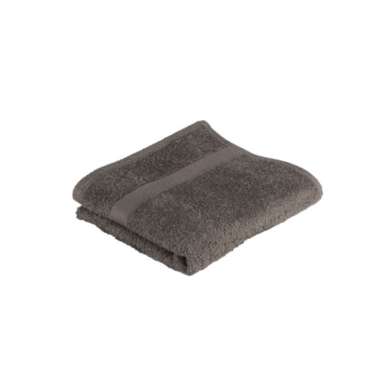 Πετσέτα μπάνιου, βαμβακερή, 50x100cm, "Riva", Grey - Tiseco