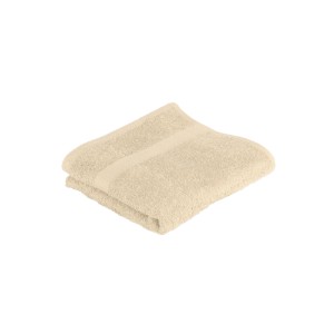 Πετσέτα μπάνιου, βαμβακερή, 50x100cm, "Riva", Sand - Tiseco