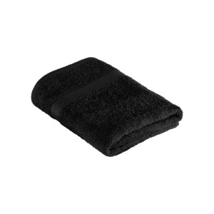 Πετσέτα μπάνιου, βαμβακερή, 70x140cm, "Riva", Black - Tiseco