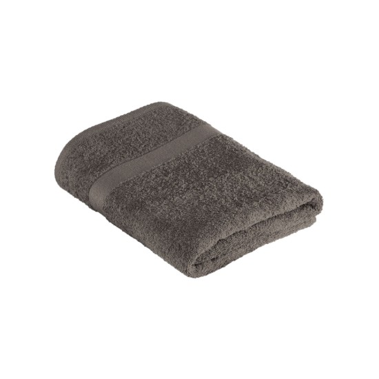Πετσέτα μπάνιου, βαμβακερή, 70x140cm, "Riva", Grey - Tiseco