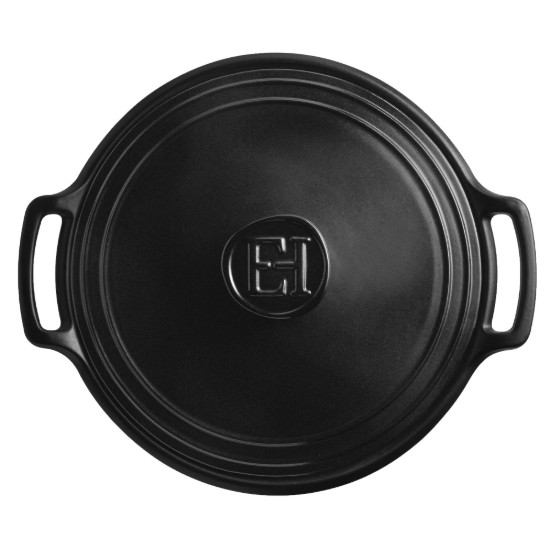 Ceramiczny garnek Cocotte, 33 cm/6,5 l, "Sublime +", Slate - Emile Henry