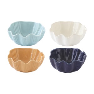 Tigela, porcelana, 13 cm, "Coquillages" - Easy Life