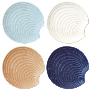 Porcelánový talíř, 21 cm, "Coquillages" - Easy Life