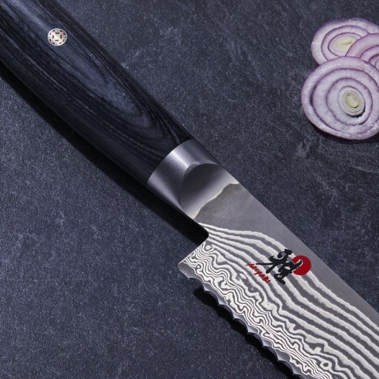 Knife for bread, 24 cm, 5000FCD - Miyabi