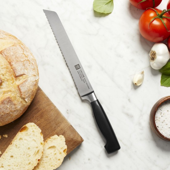 Bread knife, 20 cm, <<TWIN Four Star>> - Zwilling