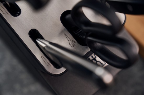 7-piece knife set, with built-in sharpening module, "ZWILLING Pro", Ash - Zwilling