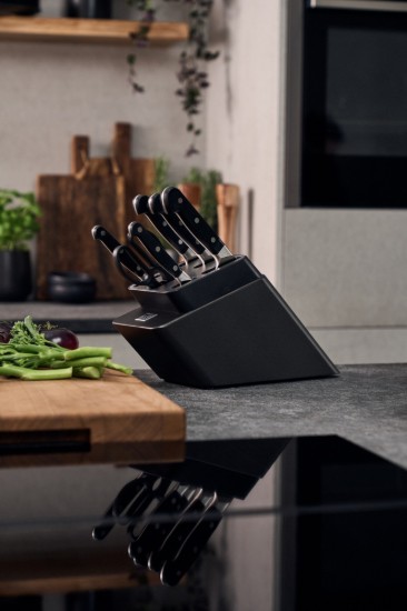 7-piece knife set, with built-in sharpening module, "ZWILLING Pro", Ash - Zwilling