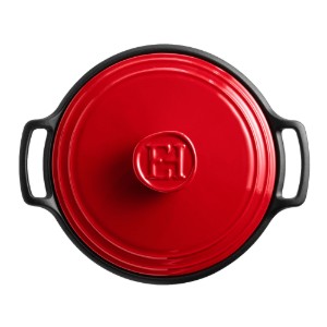 Ceramiczny garnek Cocotte, 31 cm/5,5 l, "Sublime +", Burgundy - Emile Henry