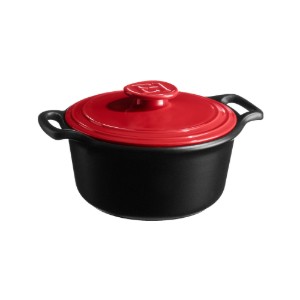 Ceramiczny garnek Cocotte, 25,5 cm/3 l, "Sublime +", Burgundy - Emile Henry