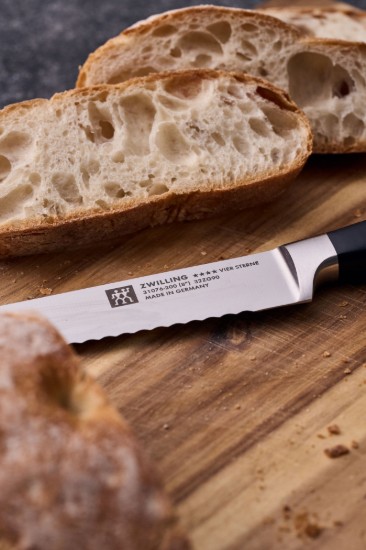 Bread knife, 20 cm, <<TWIN Four Star>> - Zwilling