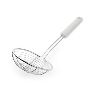 Skimmer, stainless steel, 35.5 cm, "Classic", Porcelain White - KitchenAid