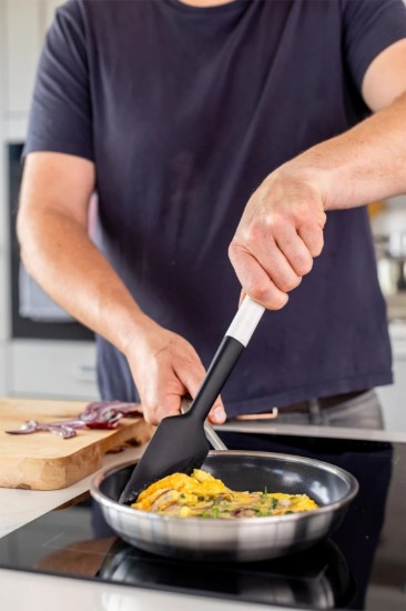Flexible spatula, silicone, 30 cm, "Classic", Porcelain White - KitchenAid