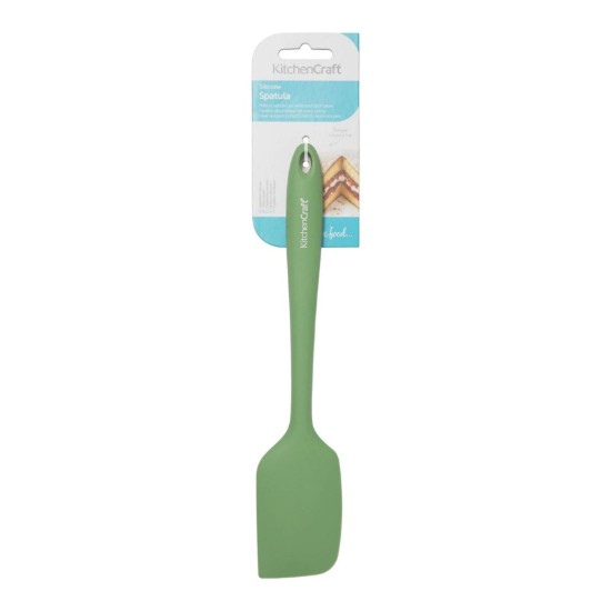 Silicone spatula, 27 cm, Green - Kitchen Craft