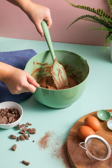 Silicone spatula, 27 cm, Green - Kitchen Craft