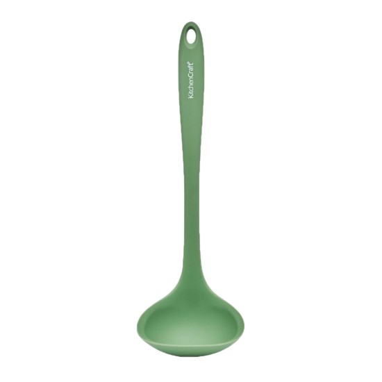 Silicone ladle, 29 cm, Green - Kitchen Craft