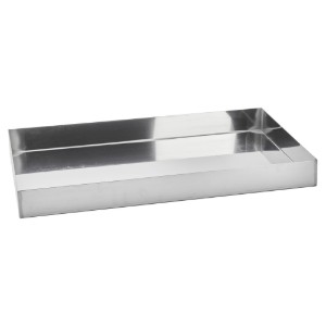 Rektangulär form, rostfritt stål, 53 x 32 GN 1/1 cm - märke "de Buyer"