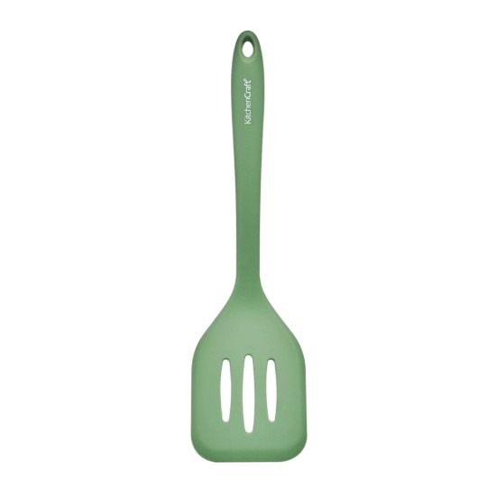 Cooking paddle, silicone, 30 cm, Green - Kitchen Craft