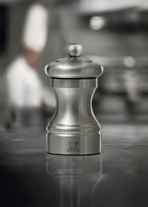 Młynek do soli, 10 cm, stal nierdzewna, "Bistro Chef Z", Stainless Steel - Peugeot
