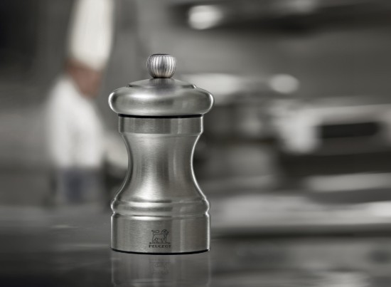 Młynek do soli, 10 cm, stal nierdzewna, "Bistro Chef Z", Stainless Steel - Peugeot