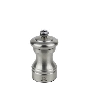 Młynek do soli, 10 cm, stal nierdzewna, "Bistro Chef Z", Stainless Steel - Peugeot