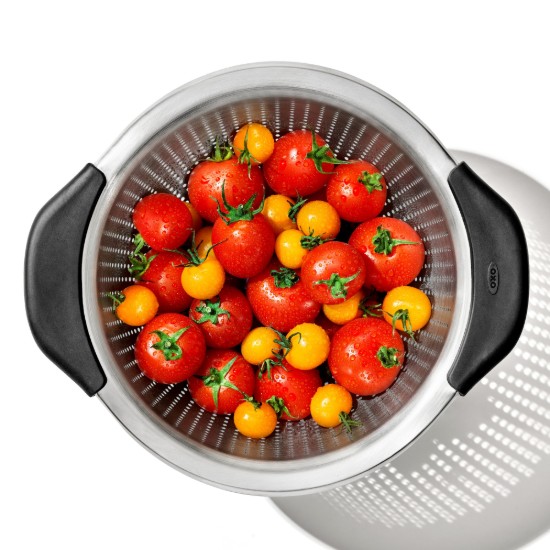 Colador de acero inoxidable de 24,5 cm, "Good Grips" - OXO