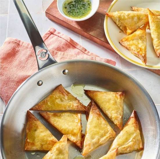 Frying pan, 5-ply, 32 cm, stainless steel, "Affinity" - de Buyer