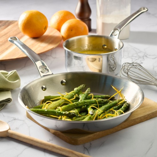 Frying pan, 5-ply, 32 cm, stainless steel, "Affinity" - de Buyer