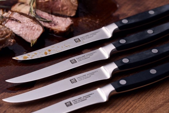 Steakmesser-Set, 4-teilig, Edelstahl, <<Professional S>> - Zwilling