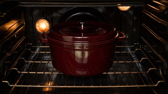 Cocotte Kochtopf, Gusseisen, 28 cm/6.7L, Grenadine - Staub