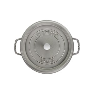Cocotte-Kochtopf aus Gusseisen, 24 cm/3,8 l, Graphite Grey - Staub