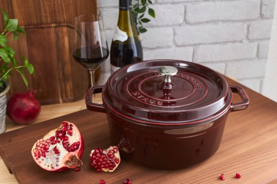 Malmist Cocotte keedupott, 24 cm/3,8 l, Grenadine - Staub