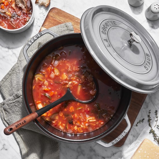 Cocotte vārīšanas katls, čuguns, 28cm/6,7L, Graphite Grey - Staub