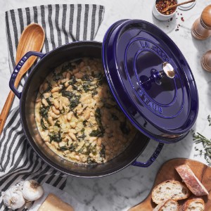 Cocotte tencere, dökme demir, 28cm/6,7L, Dark Blue - Staub