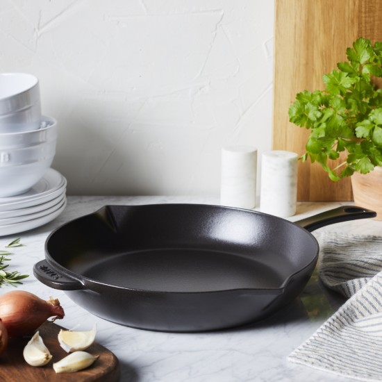 Dökme demir tava 26 cm, Black - Staub