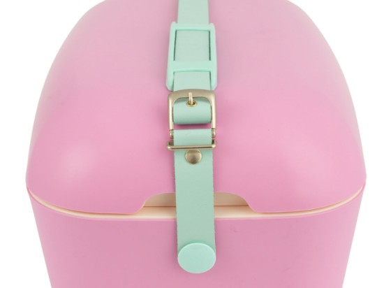 Lodówka turystyczna, 20 l, "Pop", Bubblegum Pink - Cyan - Polarbox