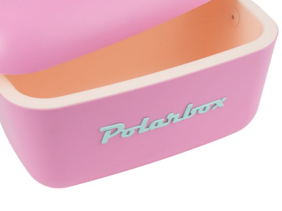 Lodówka turystyczna, 20 l, "Pop", Bubblegum Pink - Cyan - Polarbox
