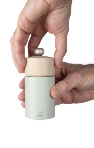 Młynek do soli, 12 cm, "Boreal Z", Sage Green - Peugeot