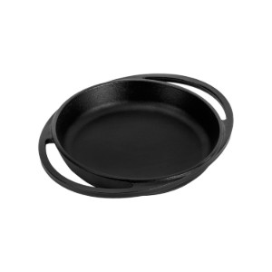 Cast iron platter with tray, 39,5 x 25 cm - LAVA