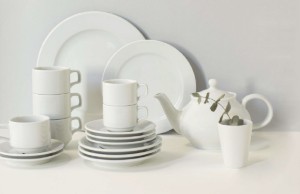 Tea cup, porcelain, 210 ml, "Gastronomi Soley" - Porland