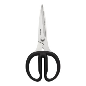 Nożyczki uniwersalne, stal nierdzewna, 23 cm, czarne - marka KitchenAid