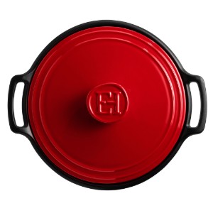 Keramikinis Cocotte puodas, 33 cm / 6,5 l, "Sublime +", Burgundy – Emile Henry