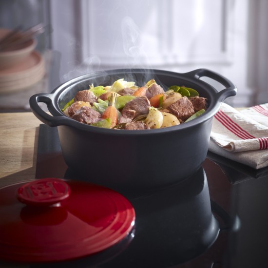 Keramikinis Cocotte puodas, 33 cm / 6,5 l, "Sublime +", Burgundy – Emile Henry